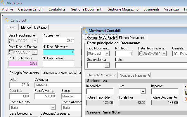 Gestionale per Mattatoi